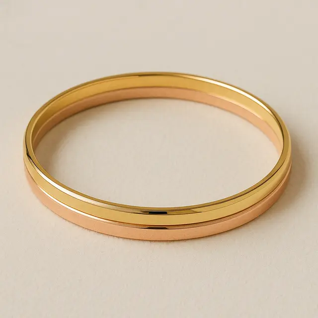 Model Gelang Emas Bangle Ringan dan Kuat