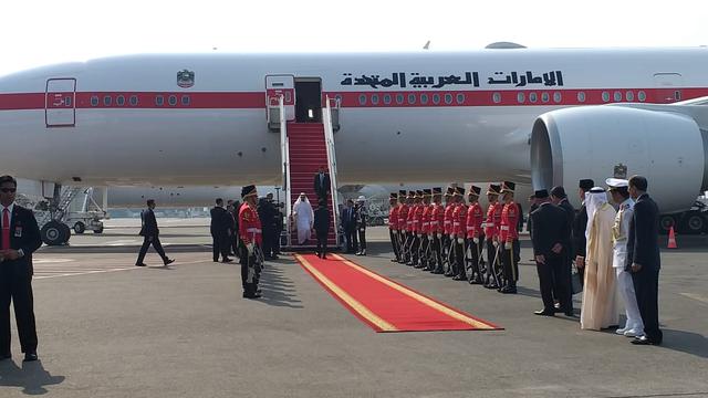 Presiden Jokowi Sambut Tamu Negara