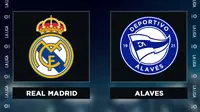Liga Spanyol: Real Madrid Vs Deportivo Alaves. (Bola.com/Dody Iryawan)
