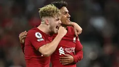 Di samping diperkuat para pemain senior, Liverpool juga bermaterikan beberapa pemain muda pada musim 2022/2023 ini. Berasal dari tim akademi serta didatangkan dari klub lain, beberapa di antara mereka telah dipercaya Jurgen Klopp untuk bermain di Premier League dan ajang kompetisi lainnya. Berikut daftar 5 pemain termuda yang dimiliki Liverpool musim ini. (AFP/Paul Ellis)