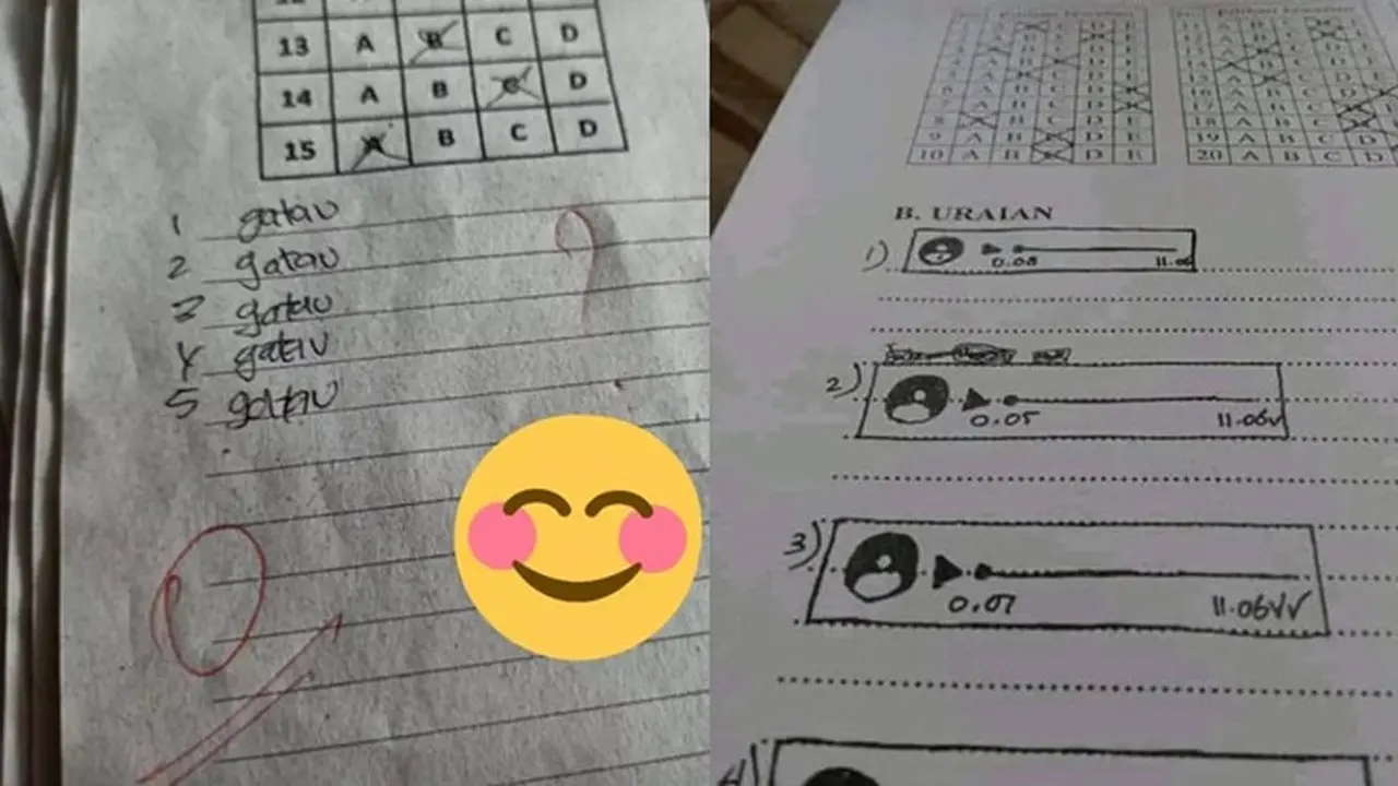 6 Jawaban Murid Pasrah Mengerjakan Soal, Jawabannya Frustasi Banget