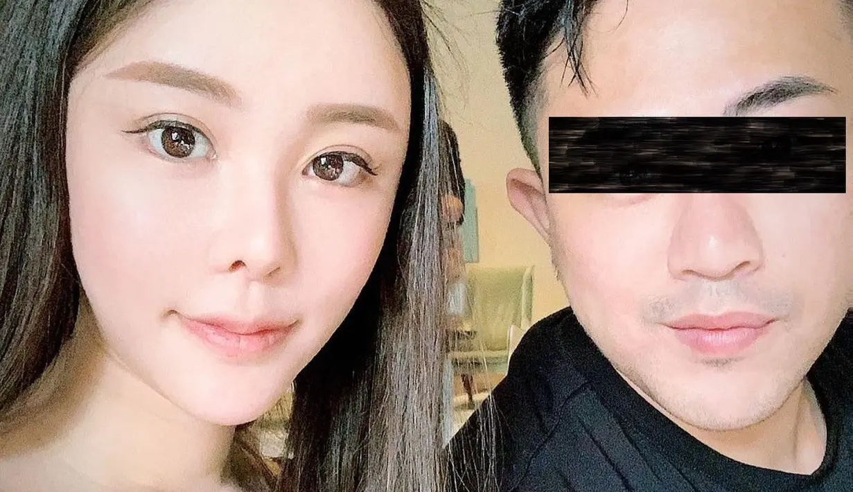 Anthony Kwong dan mendiang Abby Choi. (Instagram/ da_monkkk)