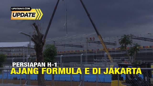 Reporter Liputan6.com, Winda Nelfira melaporkan suasana penukaran tiket Formula E  dari Taman Ismail Marzuki, Jakarta.