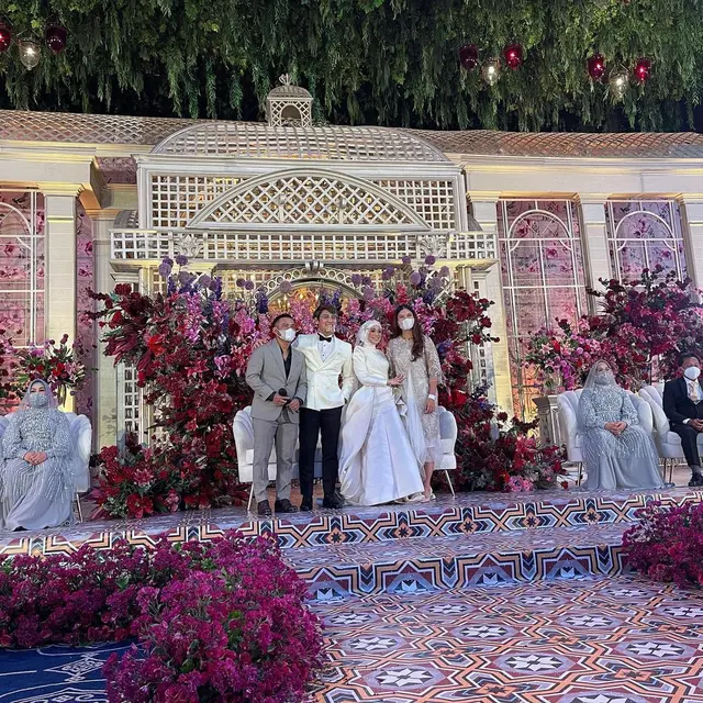 Judika Ricky Harun di tasyakuran pernikahan Lesti Kejora dan Rizky Billar. (Instagram/ jud1ka)