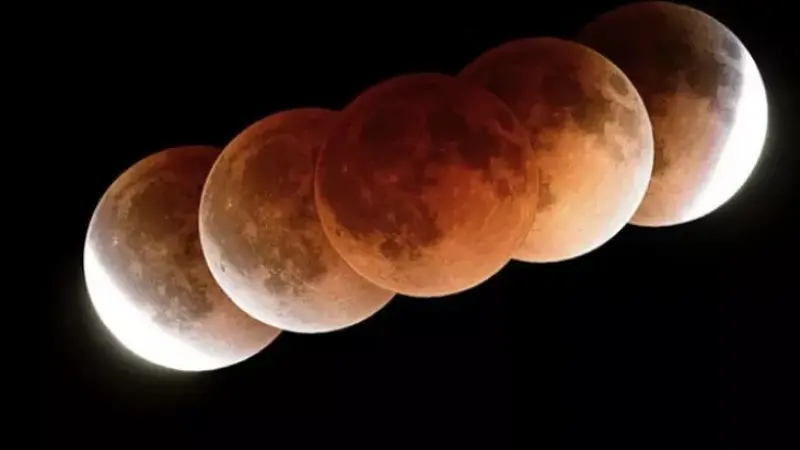 Gerhana Bulan Total pada 31 Januari 2018 disebut kejadian langka. (Ilustrasi: fstoppers.com)
