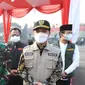 Pangdam V Brawijaya Mayjen TNI Suharyanto bersama Wagub Jatim Emil Dardak. (Dian Kurniawan/Liputan6.com)