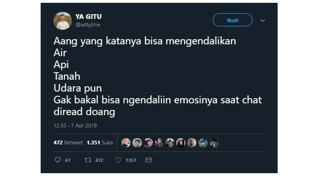 Hal yang Tidak Bisa Dikendalikan Aang si Avatar