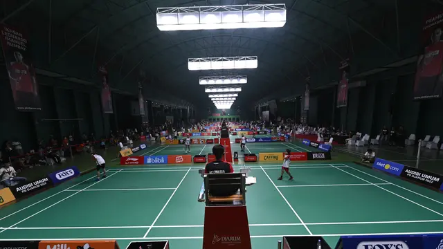 Suasana Audisi PB Djarum 2022