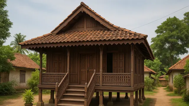 Model Rumah Sederhana tapi Elegan di Kampung