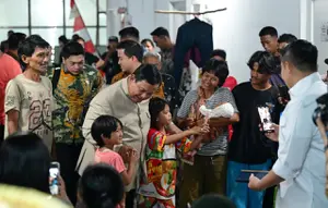 Malam-Malam Prabowo Cek Hunian Baru Warga Bantaran Rel Senen