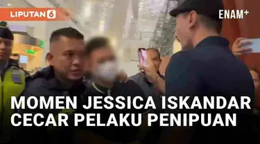 Pelaku penipuan terhadap artis Jessica Iskandar, CSB akhirnya tertangkap. CSB tiba di bandara Soekarno Hatta pada Selasa (21/11/2023) usai ditangkap di Bangkok, Thailand. Jedar dan suami, Vincent Verhaag ikut ke bandara dan langsung mencecar pelaku g...