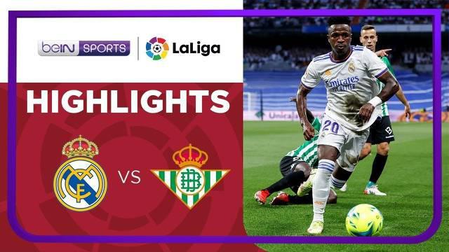 Berita video highlights laga pekan terakhir Liga Spanyol (LaLiga) 2021/2022 antara Real Madrid melawan Real Betis, di mana kemungkinan besar pertandingan terakhir Marcelo di Santiago Bernabeu sebagai pemain Los Blancos, Sabtu (21/5/2022) dinihari WIB...