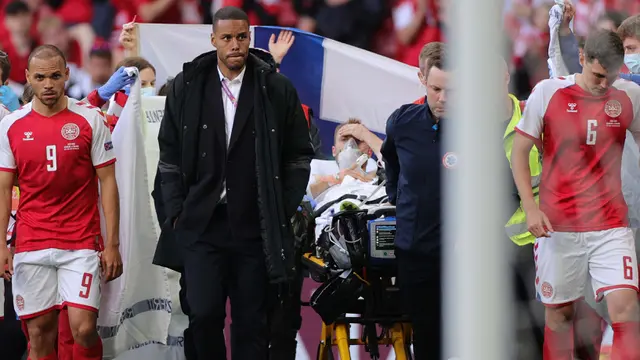 Foto Piala Eropa: Momen Respek Selama Pertandingan Euro 2020 Berikan Bukti Sepak Bola Itu Indah