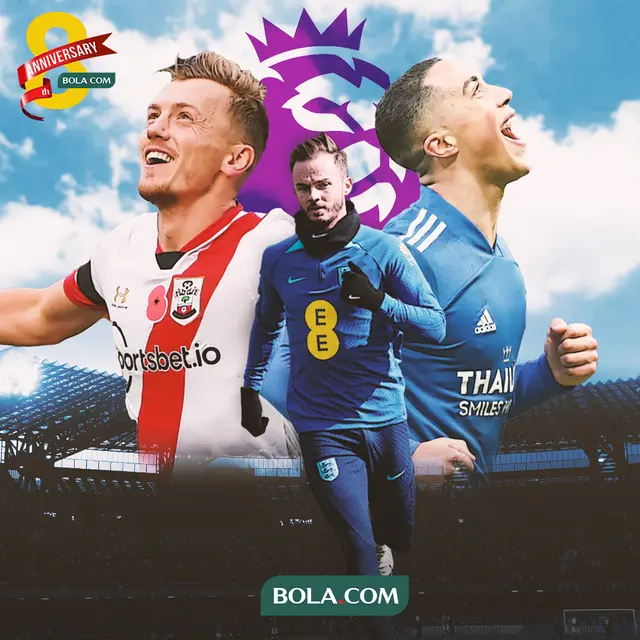 Liga Inggris - James Maddison, Youri Tielemans dan James Ward-Prowse