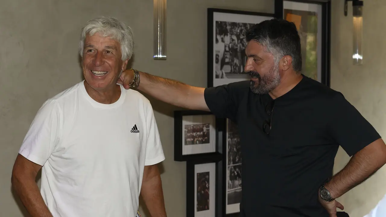 Gian Piero Gasperini dan Gennaro Gattuso