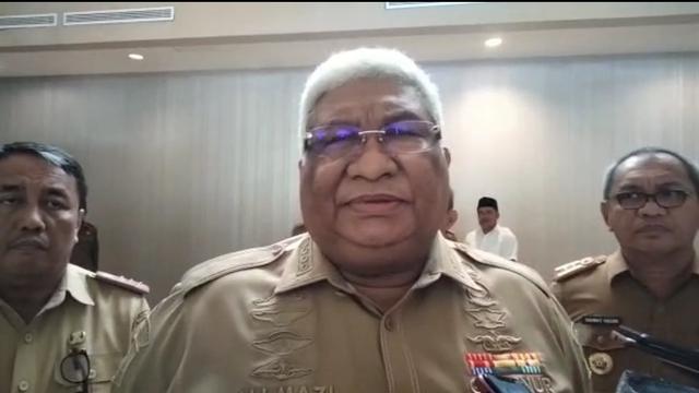 Gubernur Sulawesi tenggara Ali Mazi.(Liputan6.com/Ahmad Akbar Fua)