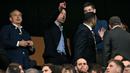 Ini menjadi momen spesial bagi Pangeran William sebagai fans Aston Villa karena untuk pertama kalinya dalam sejarah mereka berhasil merengkuh gelar juara Liga Europa untuk pertama kalinya. (AFP/Ozan Kose)