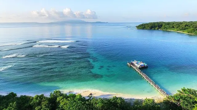Keindahan Pantai Pulau Panaitan, Sumur, Ujung Kulon, Kabupaten Pandeglang, Banten. (Minggu, 19/09/2021). (Dokumentasi Pokdarwis Pandeglang).