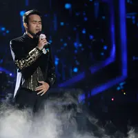 Fildan di Konser Kemenangan D'Academy Asia 3. (Adrian Putra/Bintang.com)