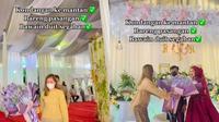 Viral Wanita Bawa Buket Uang ke Pernikahan Mantan, Disambut Bahagia Oleh Istrinya (Sumber: TikTok/@sri_mstf)