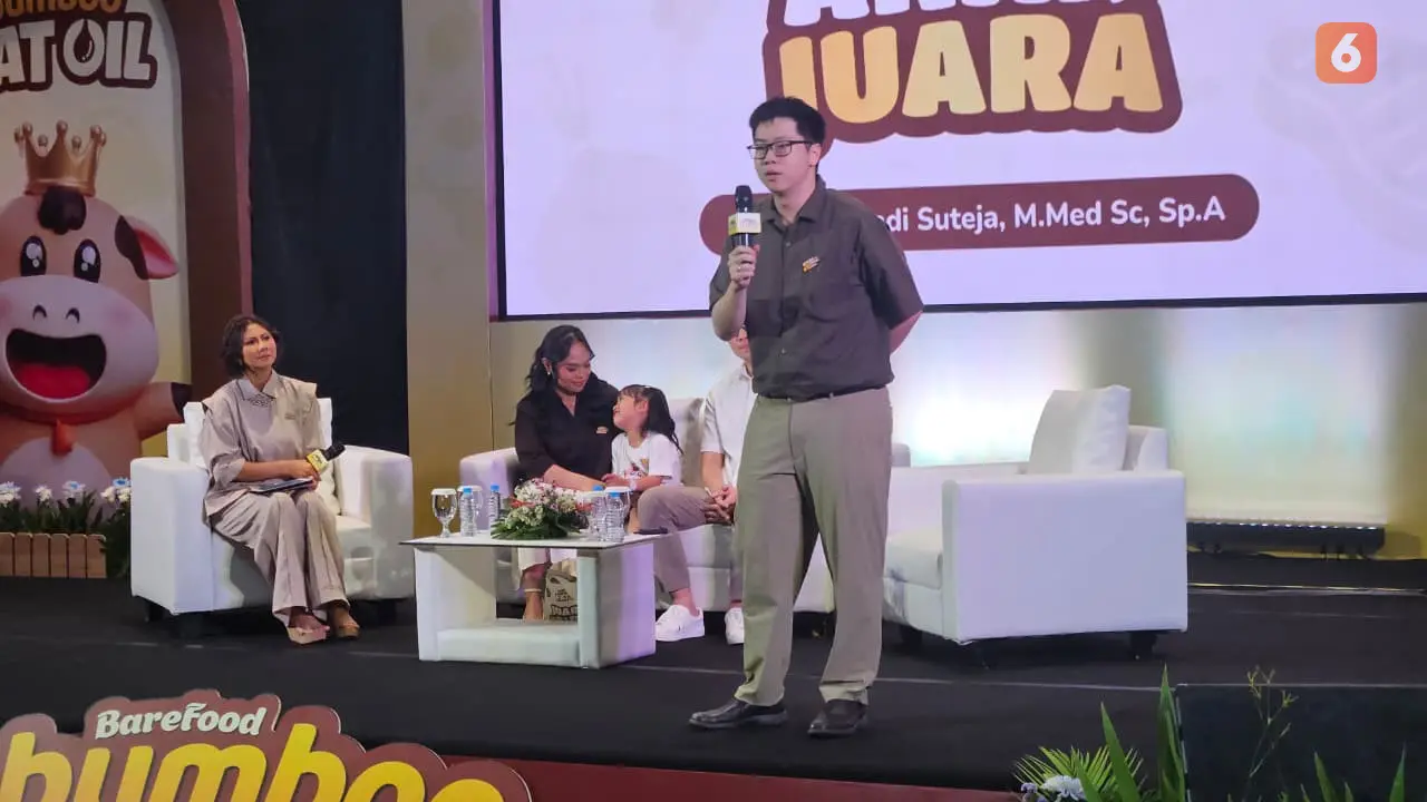 Konselor Pemberi Makan Bayi dan Anak (PMBA), Dr. Ian Suryadi Suteja, M.Med.Sc., Sp.A (Foto: Aditya Eka Prawira/Liputan6.com)