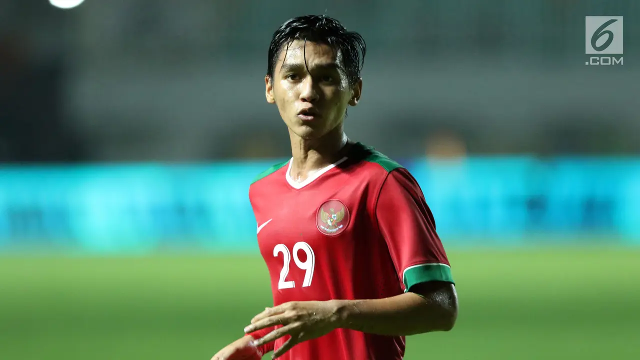 Gelandang Timnas Indonesia dan Mitra Kukar, Septian David Maulana
