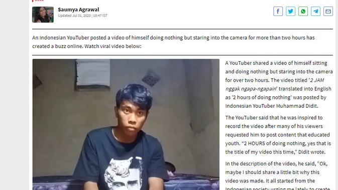 Penelusuran klaim  klaim foto konten YouTube Ma'ruf Amin 5 tahun tidak melakukan apa-apa