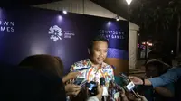 Menteri Pemuda dan Olahraga (Menpora), Imam Nahrawi, menyebut Indonesia harus bisa memenuhi target 10 besar dan meraih 20 medali emas di Asian Games 2018. (Bola.com/Zulfirdaus Harahap)
