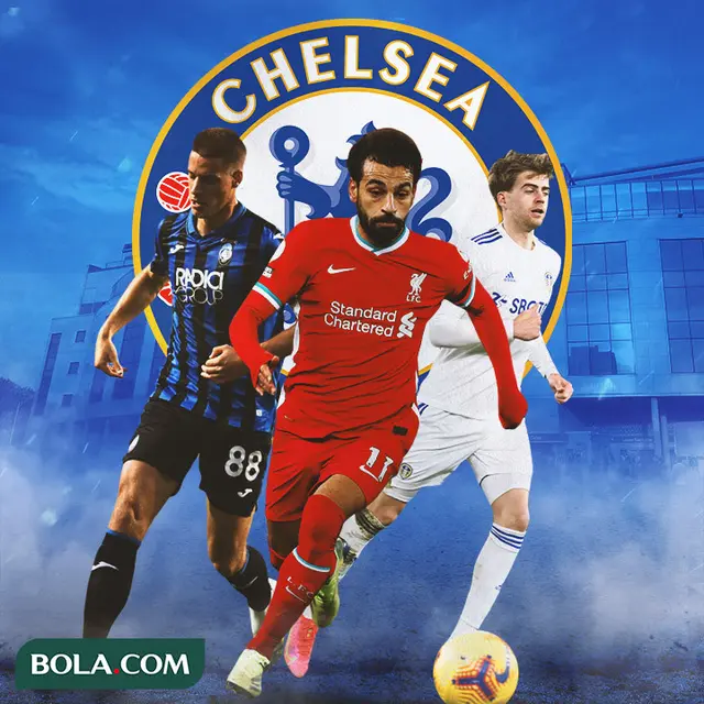 Chelsea - Mario Pasalic, Mohamed Salah, Patrick Bamford