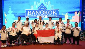 Tim Para angkat Berat Indonesia di ajang World Para Powerlifting Asia-Oceania Open Championship 2026 di Bangkok, Thailand, 7-12 April 2026. (Dok. NPC Indonesia)