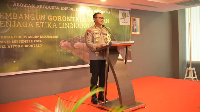 Kepala Kepolisian Daerah Gorontalo Irjen Pol Pudji Prasetijanto Hadi