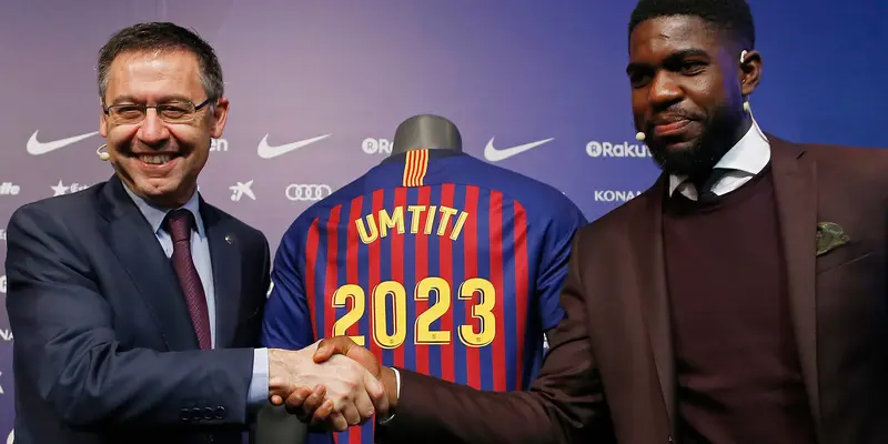 Samuel Umtiti Perpanjang Kontrak di Barcelona