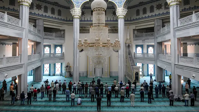 Mengintip Kemegahan Masjid Katedral Moskow