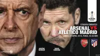 Arsenal vs Atletico Madrid (Liputan6.com/Abdillah)
