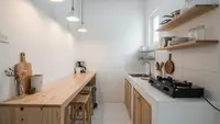 7 Desain Meja Dapur Minimalis untuk Sudut Rumah, Solusi Cerdas Maksimalkan Ruang