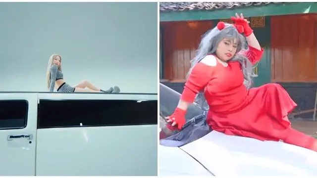 7 Potret Kekeyi Lakukan Parodi Cover Dance Milik Nayeon 'Pop!', Curi Perhatian