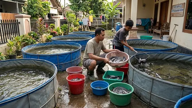 Strategi Menambah Populasi Lele Tanpa Memperbesar Ukuran Kolam di Rumah