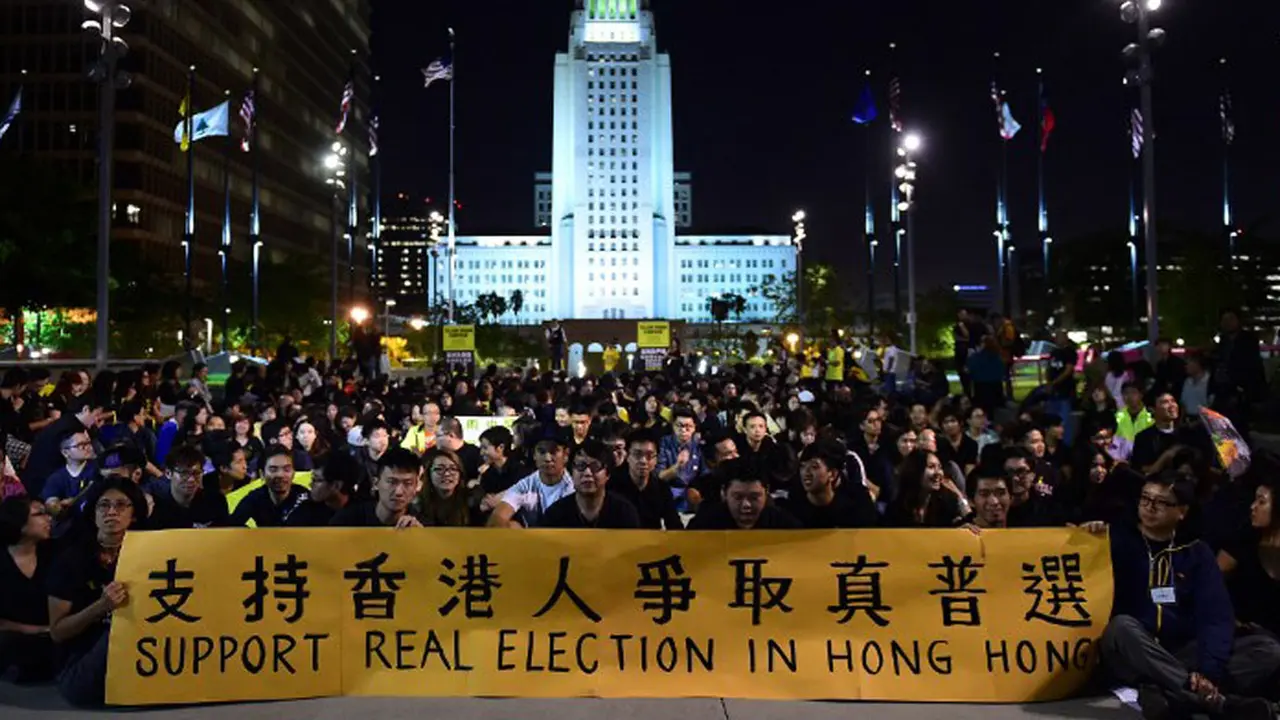 Demo Pro Demokrasi di Hong Kong Terus Berlanjut
