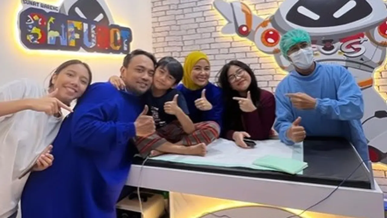 Meisya Siregar sunatkan anaknya, Bambang (Instagram/meisya_siregar)