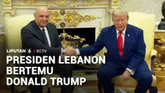 Presiden Lebanon Joseph Aoun bertemu Presiden Amerika Serikat Donald Trump di Gedung Putih. Pertemuan ini diharapkan jadi langkah untuk menjaga stabilitas Lebanon pascakonflik dengan Israel.
