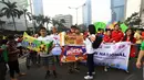 Acara yang diselenggarakan di kawasan Bundaran HI ini diikuti 80 perusahaan lainnya dari berbagai bidang industri, Jakarta,  Minggu (7/9/14). (Liputan6.com/Johan Tallo)