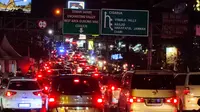 Imbas Jalur Puncak Bogor Tergenang, One Way Arah Jakarta Lebih Panjang