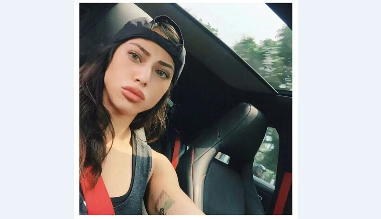 Sejak SMA, Monica Sinatra mulai sering berlatih di gym. (Bola.com/Instagram/Monicasinatra)