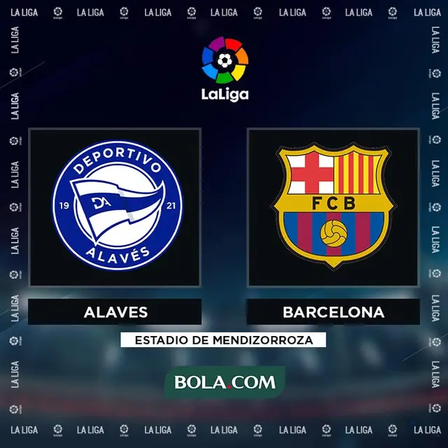 La Liga - Deportivo Alaves Vs Barcelona