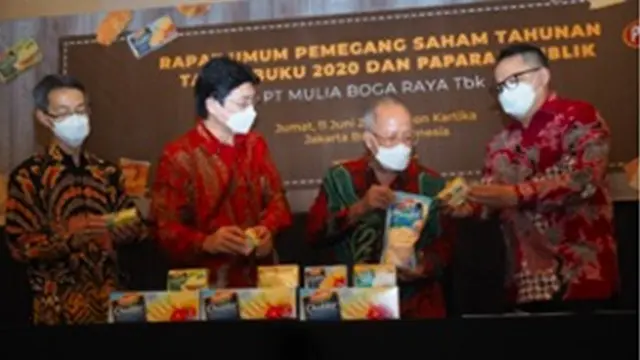 RUPST PT Mulia Boga Raya Tbk (KEJU) pada Jumat, 11 Juni 2021. (Dok: Istimewa)