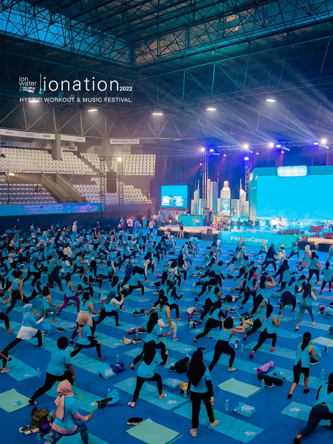 Serunya IONATION 2022 Hybrid Workout & Music Festival, Olahraga Bareng Sambil Nonton Konser