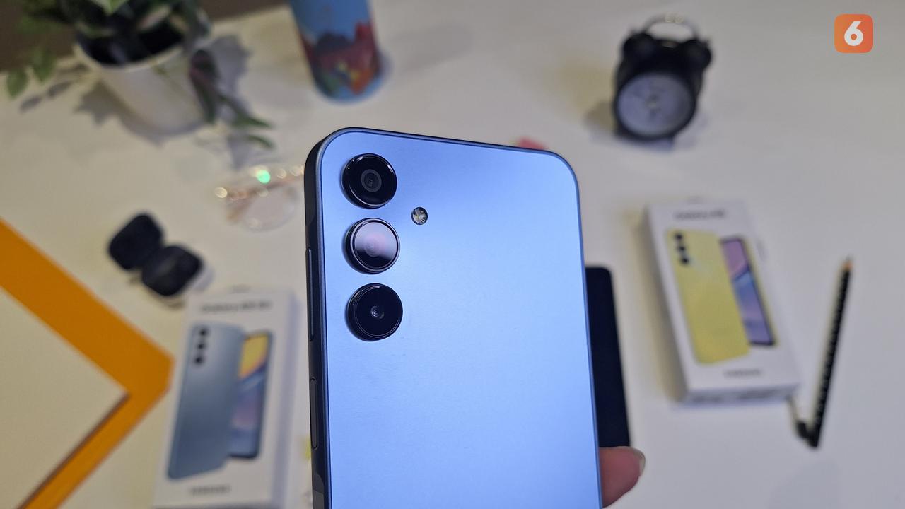 Samsung Galaxy A15 5G. (Liputan6.com/Giovani Dio Prasasti)