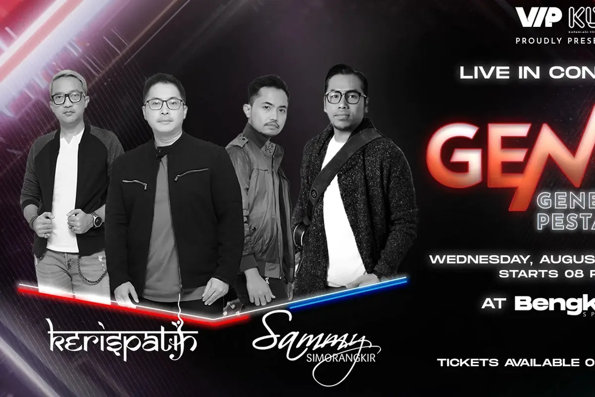 Kolaborasi Kerispatih & Sammy Simorangkir Ajak Para Fans Buat Pesta Galau, Amankan Tiketnya Sekarang