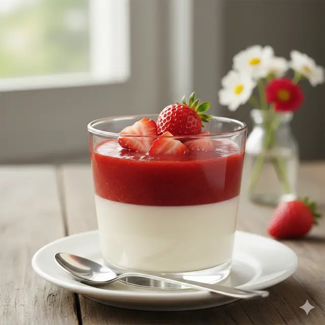 Panna Cotta (Foto: Gemini AI)