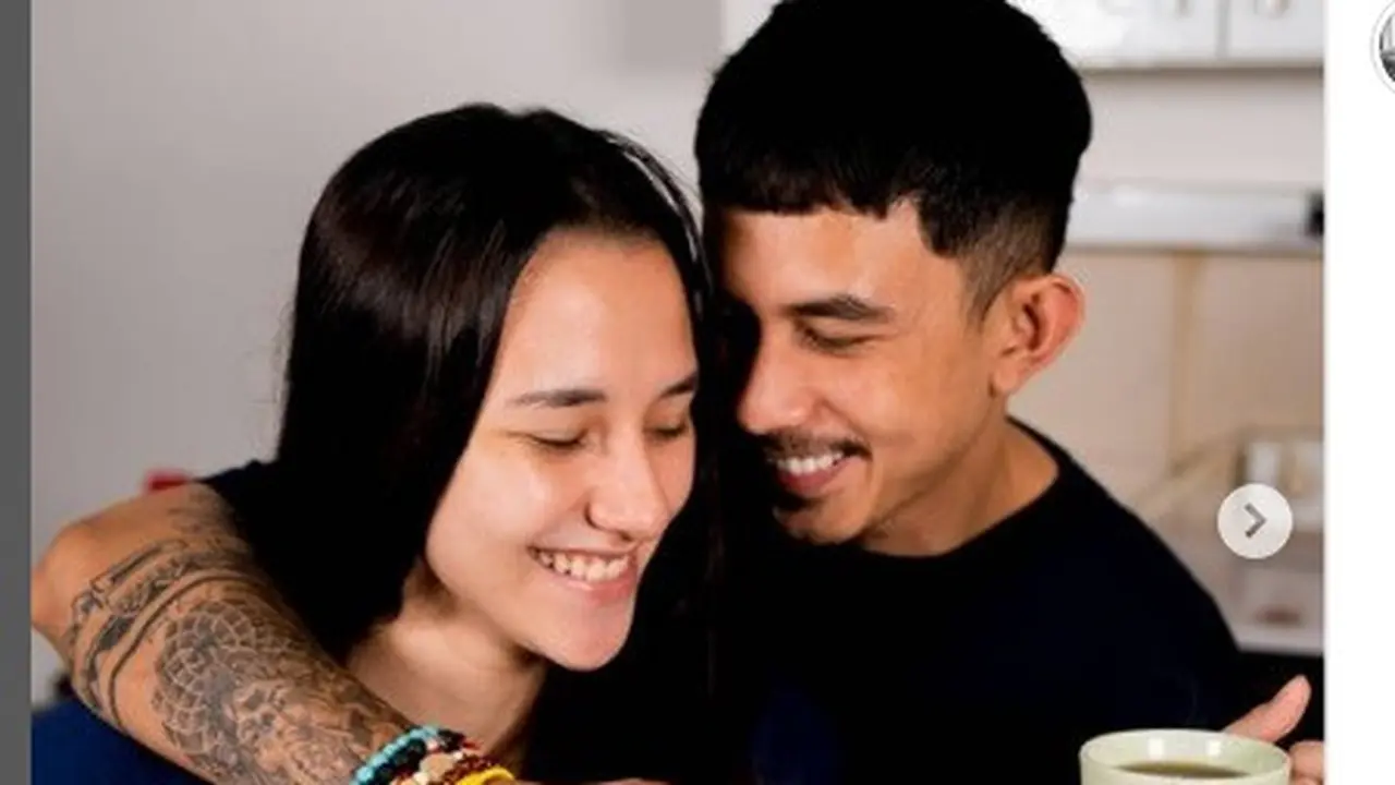 Dahlia Poland dan Fandy Christian (Foto: instagram fandych)